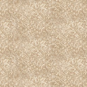 Tricoline Digital Textura Bege 100% Algodão 50cm x 1,50mt