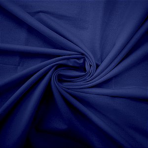 Tecido Tricoline Liso Peri Azul, 100% Algodão 50cm x 1,50mt