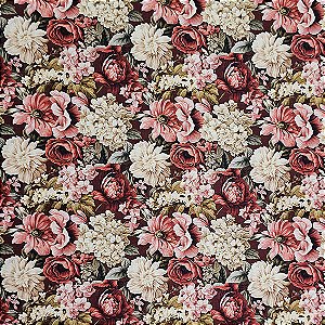 Tricoline Digital Maria Antonieta 01,100% Alg. 50cm x 1,50mt