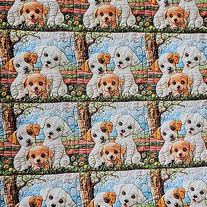 Tricoline Digital Patchpets 06, 100%Algodão, 50cm x 1,50mt