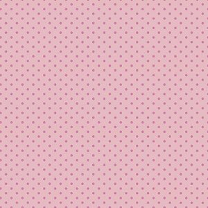Tricoline Poá Pequeno Tom Tom Rosa Claro, 50cm x 1,50mt