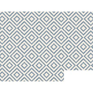 Tecido Tricoline Savana Neutro Azul, 100% Alg, 50cm x 1,50mt