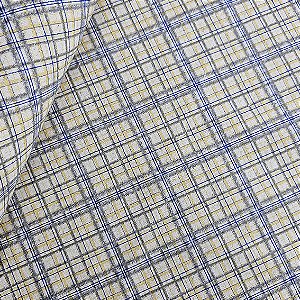 Cotton Linen Xadrez 03 Delicado 80%Alg 20%Lin, 50cm x 1,52mt