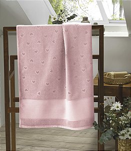 Toalha de Rosto Verona Art Coral, 100%Algodão, 50cm x 80cm