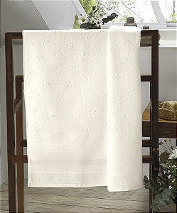 Toalha de Rosto Verona Art Creme, 100%Algodão, 50cm x 80cm