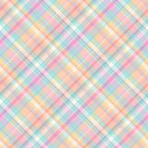 Tricoline Digital Xadrez Candy 05, 100% Algodão 50cm x 1,50m
