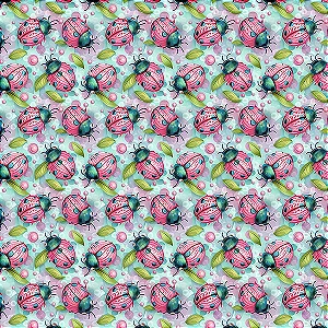Tricoline Digital Garden 2, 100% Algodão, 50cm x 1,50mt