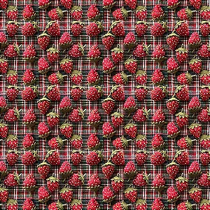 Tricoline Digital Na Fazenda Tem 11, 100%Alg. 50cm x 1,50mt