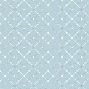 Tricoline Básico Treliçado Azul Claro 100% Alg 50cm x 1,50mt