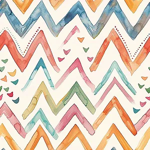 Tricoline Digital Pela Cidade Chevron, 50cm x 1,50mt