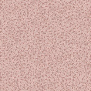 Tricoline Mini Triângulo Rosa, 100% Algodão, 50cm x 1,50mt