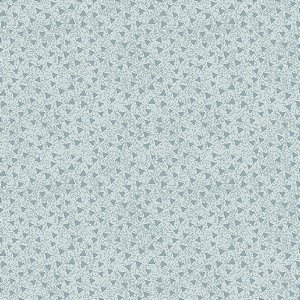Tricoline Mini Triângulo Azul Claro, 100%Alg., 50cm x 1,50mt