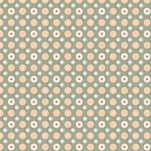 Tricoline Digital Poá Divertido Doguinhos, 50cm x 1,50mt
