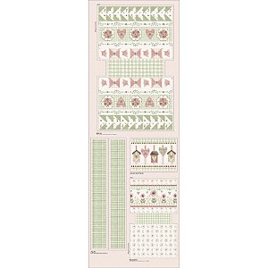 Tricoline Bolsa e Necessarie Delicadeza, 50cm x 1,50mt
