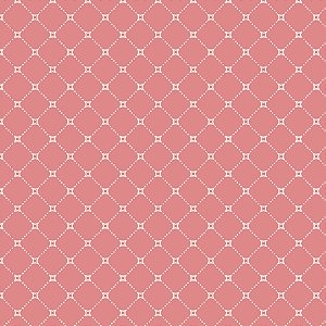 Tricoline Básico Treliçado Goiaba 100% Algodão 50cm x 1,50mt