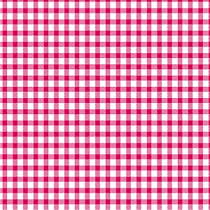 Tecido Tricoline Xadrez Peri G Pink, 100%Alg 50cm x 1,50m