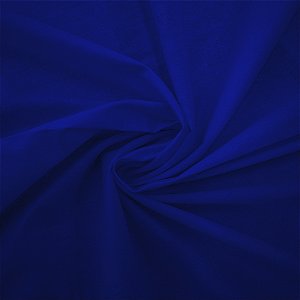 Tricoline Liso Peri Azul Intenso 100% Algodão, 50cm x 1,50mt