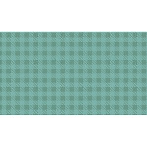 Tricoline Xadrez Tom Tom Verde Menta, 100%Alg, 50cm x 1,50mt