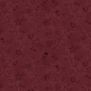 Tricoline Herbe Vinho, 100% Algodão, 50cm x 1,50mt