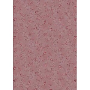 Tricoline Herbe Rose, 100% Algodão, 50cm x 1,50mt