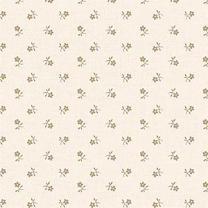 Tricoline Petit Creme, 100% Algodão, 50cm x 1,50mt