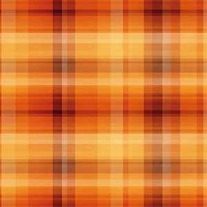 Tricoline Digital Xadrez Abóboras, 100% Alg., 50cm x 1,50mt