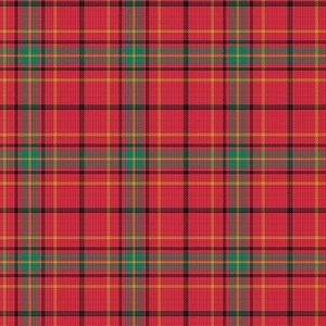 Tricoline Xadrez Fio Tinto Natal 1038, 100%Alg 50cm x 1,50mt