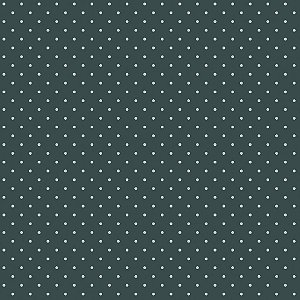 Tricoline Digital Poá Azul Fundo Azul 100%Alg. 55cm x 1,50mt