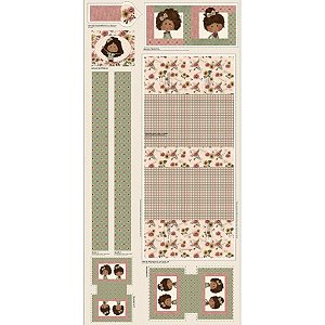 Tricoline Digital Painel Bolsa Alegria 100%Alg 70cm x 1,50mt