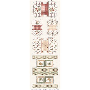 Tricoline Digital Painel Necessaries Garden, 50cm x 1,50mt