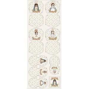 Tricoline Dig Painel Necessarie Nossa Senhora, 50cm x 1,50mt