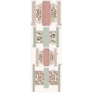 Tricoline Dig. Painel Necessarie Vila de Amor, 50cm x 1,50mt