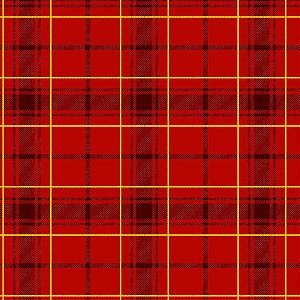 Tricoline Xadrez Natal Vermelho Desejos, 50cm x 1,50mt