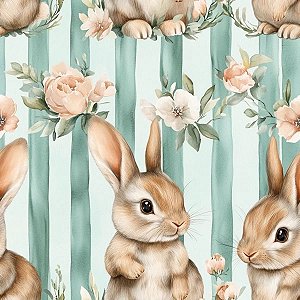 Tricoline Digital Páscoa Paschoal em Listras, 50cm x 1,50mt