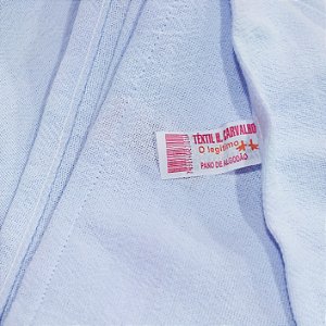 Pano de Copa Pé de Galinha c/ Bainha H Carvalho 1un. 45x66cm