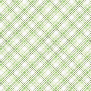 Tricoline Digital Xadrez Verde, 100% Algodão, 50cm x 1,50mt