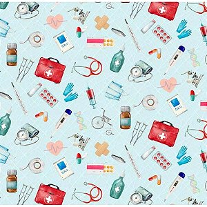 Tricoline Digital Instrumentos de Médicos, 50cm x 1,50mt