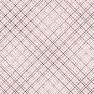 Tricoline Digital Xadrez Blush 1 - 100% Alg, 50cm x 1,50mt