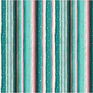 Tricoline Digital Listrado Kokeshi 100%Algodão 50cm x 1,50mt