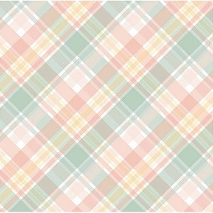 Tricoline Digital Xadrez Candy Maior Enviesado 50cm x 1,50mt