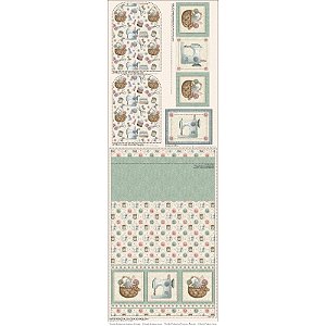 Tricoline Capa de Máquina Unindo Pedacinhos, 50cm x 1,50mt