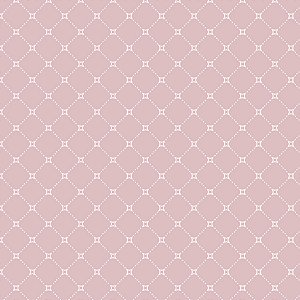 Tricoline Básico Treliçado Rosa, 100% Algodão, 50cm x 1,50mt