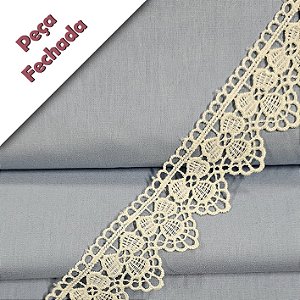 Renda Guipir Marfim, GP-067 - Peça - Largura 4cm x 13,7mt