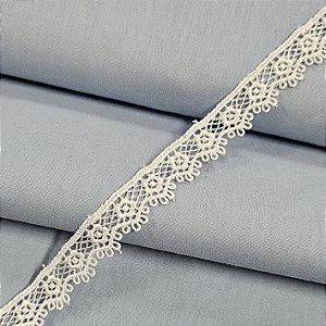 Renda Guipir Branco, GP-046 - Largura 1,5cm x 1mt