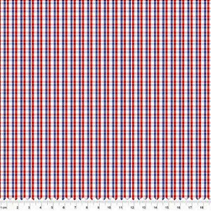 Tricoline Fio Tinto Xadrez Capri, 14, 100%Alg. 50cm x 1,50mt