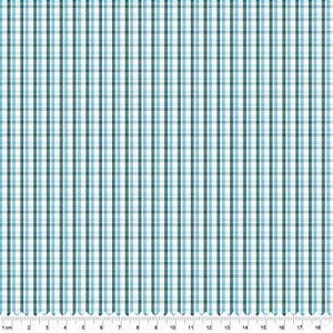 Tricoline Fio Tinto Xadrez Capri, 13, 100%Alg. 50cm x 1,50mt