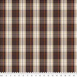 Tricoline Fio Tinto Xadrez Capri, 03, 100%Alg. 50cm x 1,50mt