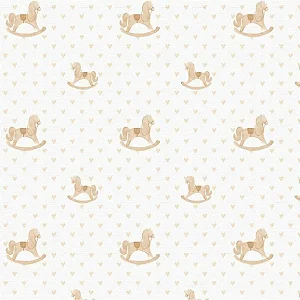 Tricoline Digital Cavalinho de Balanço 100%Alg 50cm x 1,50mt