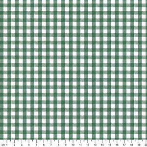 Tricoline Xadrez Fio Tinto 9XM Verde Musgo, 50cm x 1,50mt