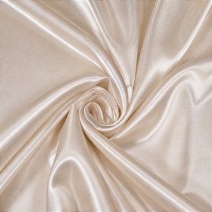 Tecido Cetim Liso Nude, 100% Poliéster 1mt x 1,50mt